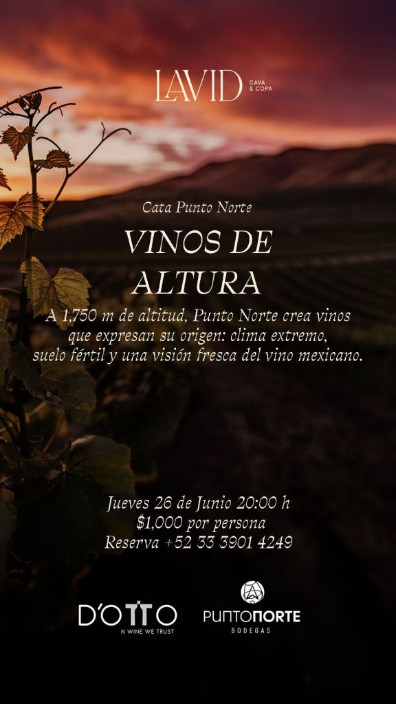 Cata Punto Norte VINOS DE ALTURA