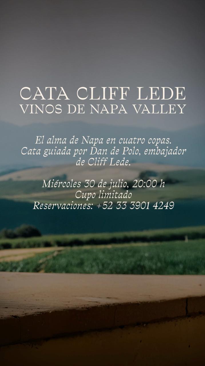 CATA CLIFF LEDE VINOS DE NAPA VALLEY
